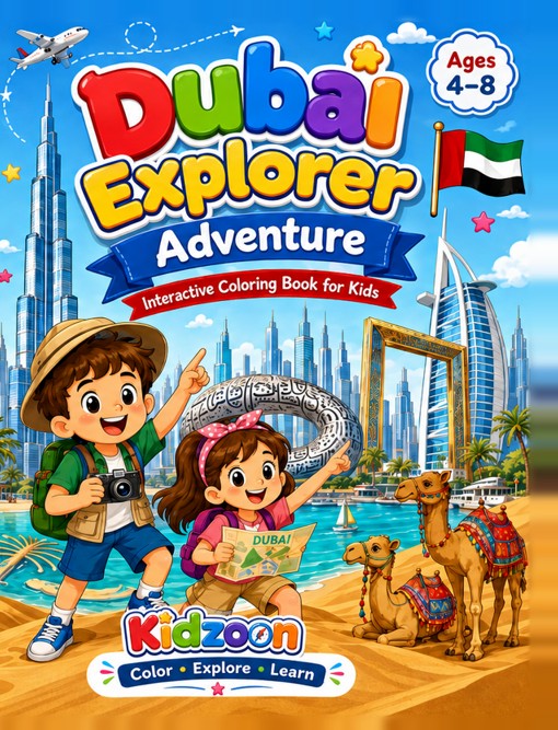 Dubai Explorer Adventure book cover